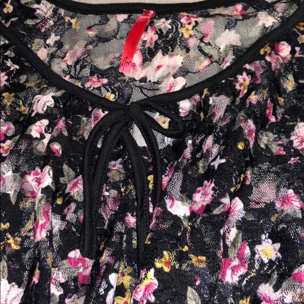 floral blouse